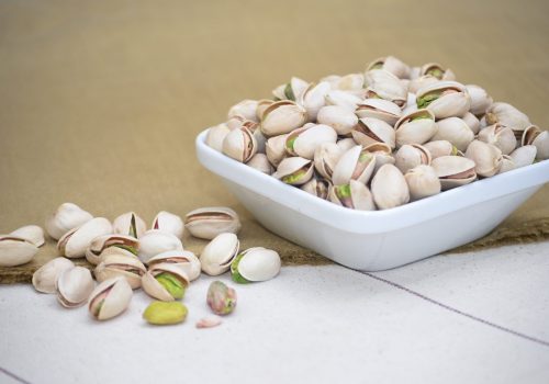 Roasted Pistachios Without Salt